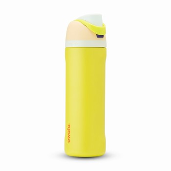 Owala 24oz FreeSip® Water Bottles Yellow | AOBERW201